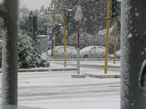Roma sotto la neve (4 febbraio 2012)