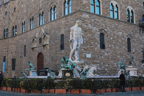 Piazza della Signoria: fontana