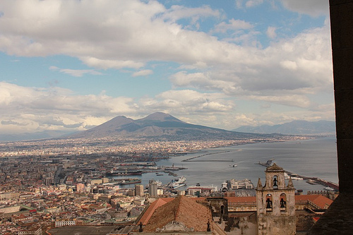 Castel Sant'Elmo: panorama e vesuvio