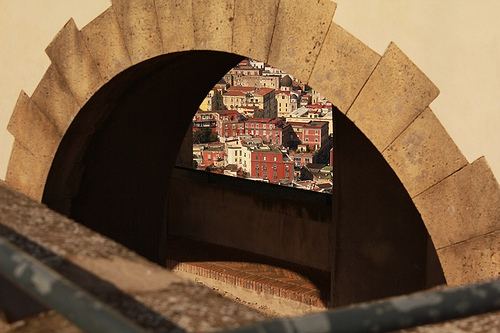 Castel Sant’Elmo: scorcio della città