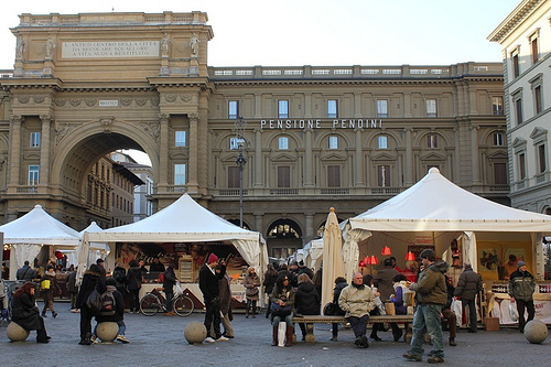 Piazza della Repubblica: festa del cioccolato