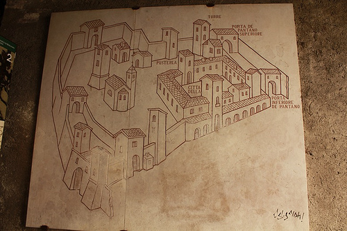 Cittadella: la cartina