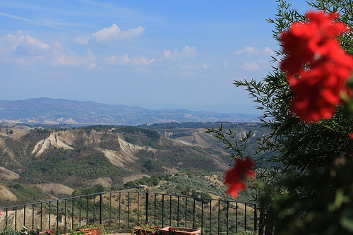 Il panorama dal belvedere