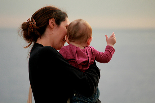 Mamma & figlia a Boccadasse