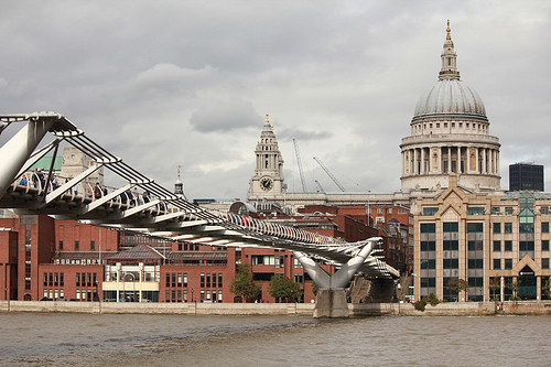 Millennium Bridge & St. Paul