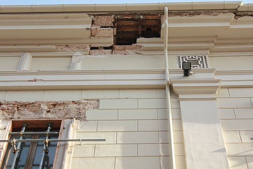 i danni del terremoto