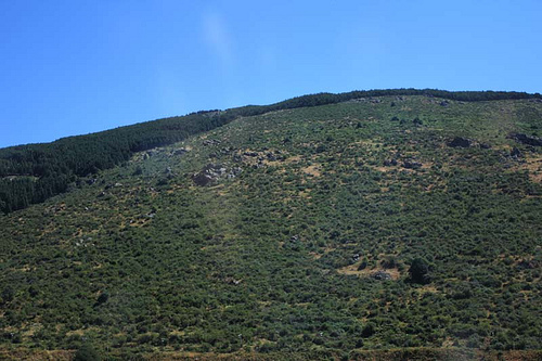 Panorami spagnoli: dal finestrino della macchina