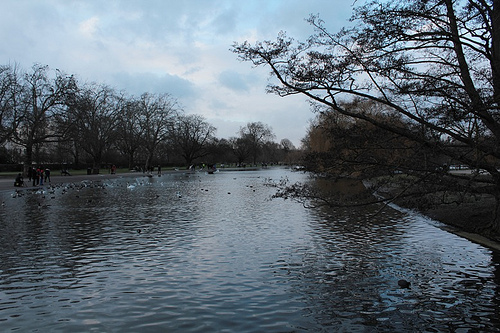 La tranquillità del boating lake