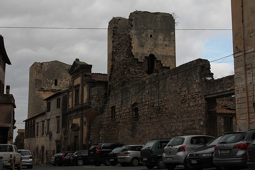 Tarquinia: resti di torrioni