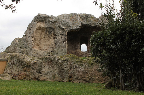 Tarquinia: resti