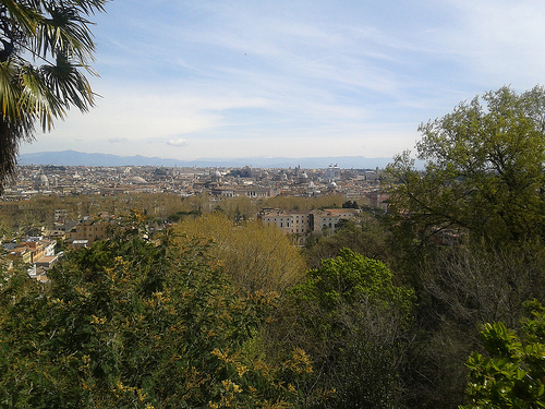 Gianicolo: vista su Roma