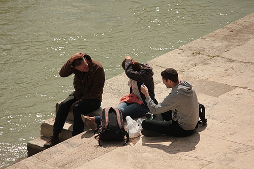 In riva al fiume
