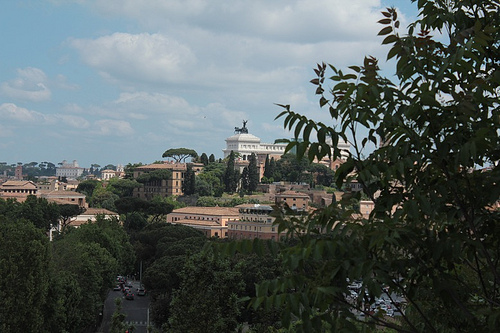 Giardino degli aranci: panorama