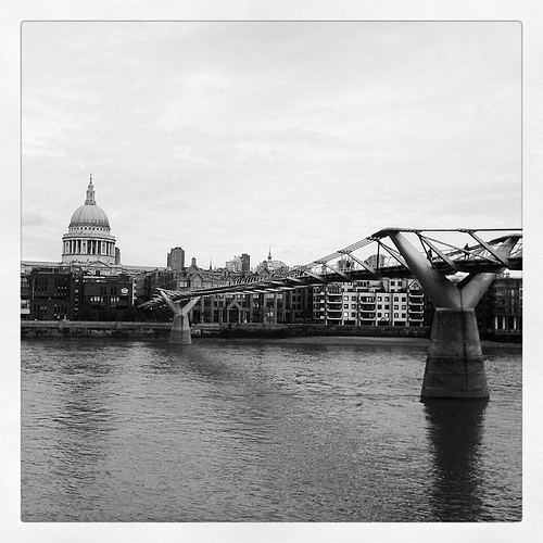St. Paul & millennium bridge
