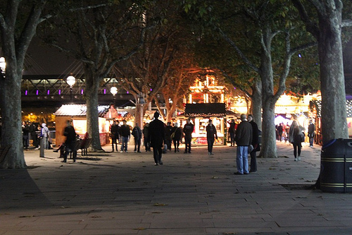 Londra: mercatino di Natale