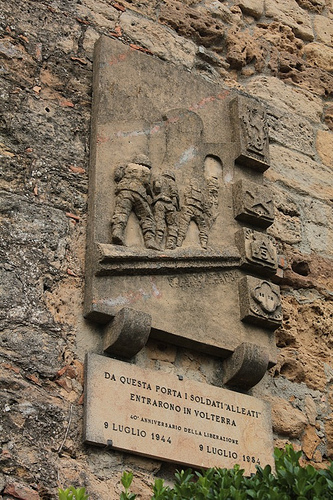 Volterra: l'entrata degli alleati