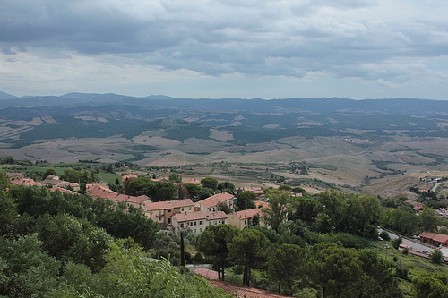 Volterra: panorama dal belvedere