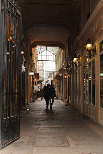 Galleria lungo la strada, quartiere latino