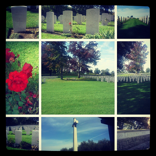 cimitero inglese della WWII