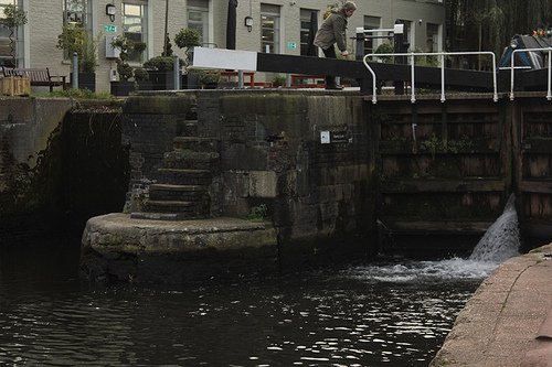 Canali di Londra: regent's canal a Camden Town