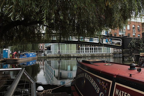 Canali di Londra: regent's canal a Camden Town