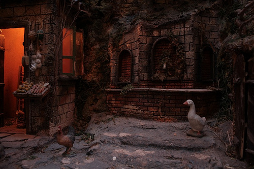 Particolare di presepe