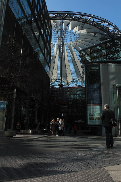 Sony Center a Potsdamer Platz
