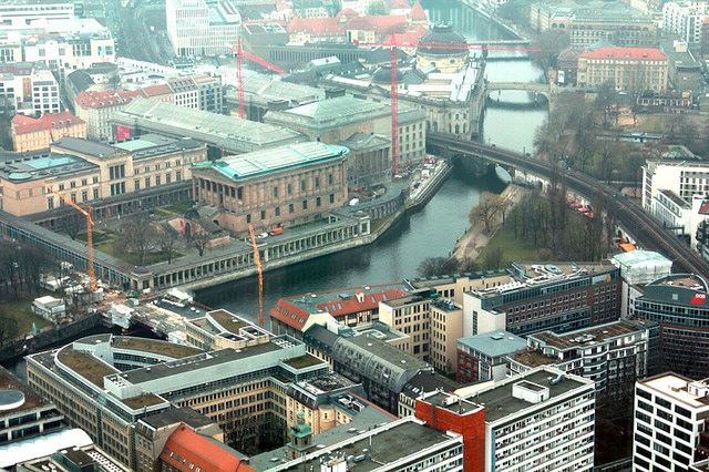 Berlino dalla torre della TV