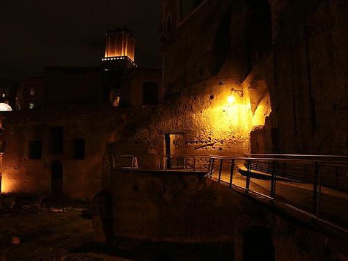 Roma di notte: dal Campidoglio ai Fori imperiali