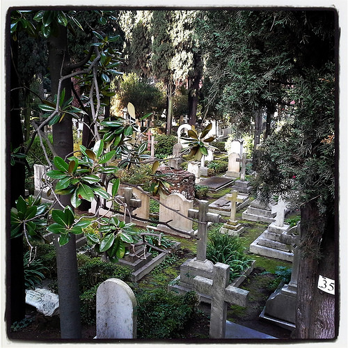 Roma: cimitero acattolico
