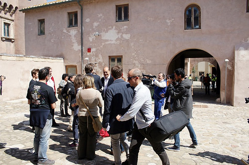 Nicola Zingaretti e la stampa