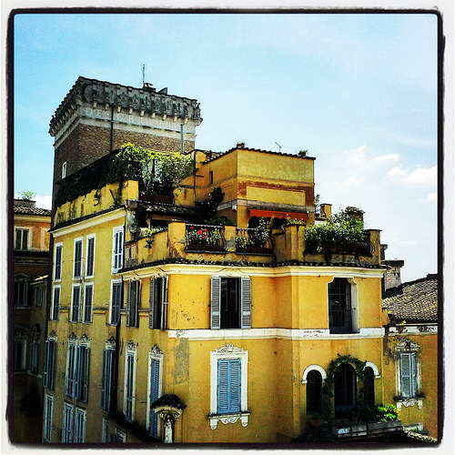 Roma dal foro di Traiano