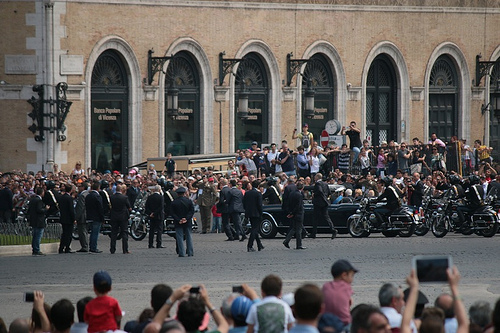 il passaggio della parata