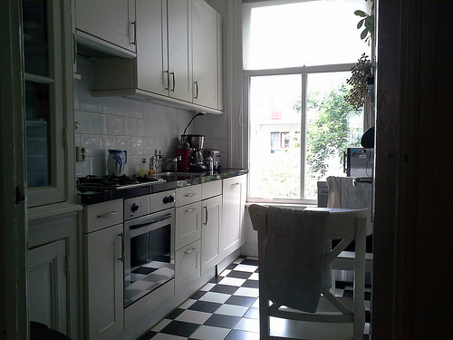 La casa ad Amsterdam: la cucina