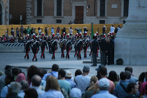 il passaggio della parata