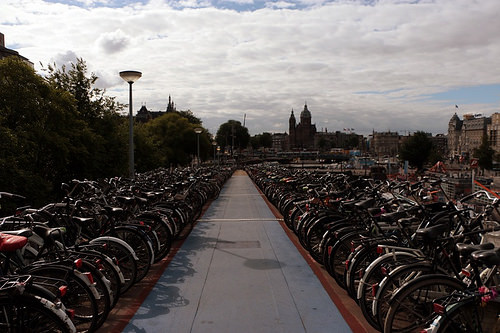 parcheggio per le biciclette