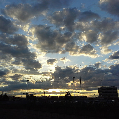 Il tramonto dopo la tempesta