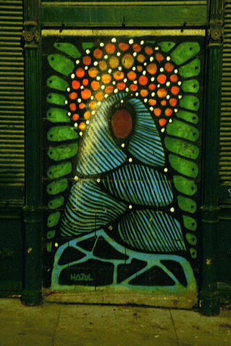 Street art in centro