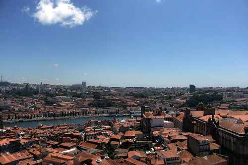 Torre dos Clérigos: panorama dalla torre