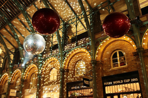 Covent Garden: decorazioni natalizie