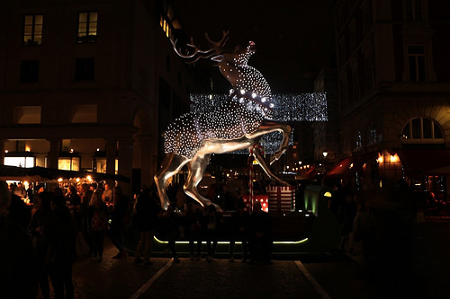 Covent Garden: renna natalizia