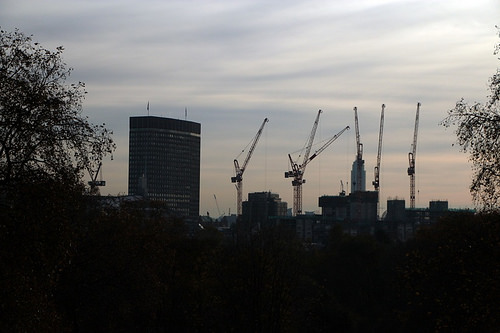 il panorama dal Wellington Arch
