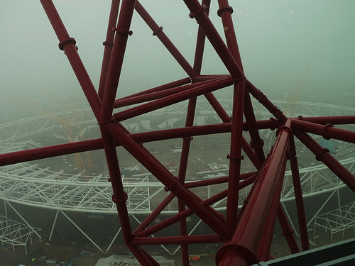 Quartiere Olimpico: panorama dall'ArcelorMittal Orbit