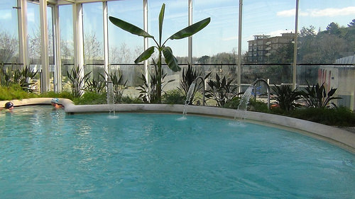 Terme Theia: una delle vasche interne