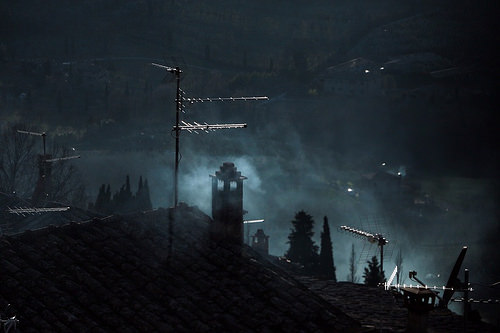 Montepulciano: camino fumante