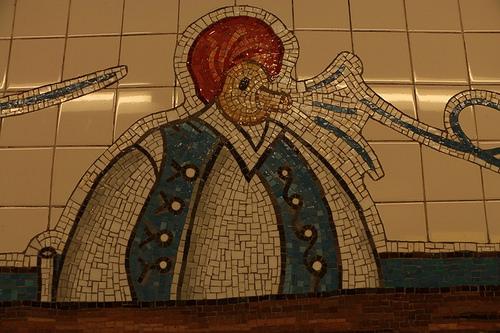 Tour della metropolitana: Mosaici