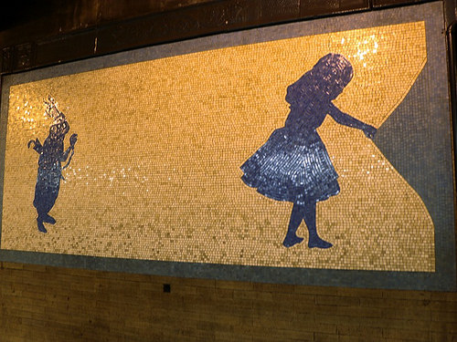 Tour della metropolitana: Mosaici