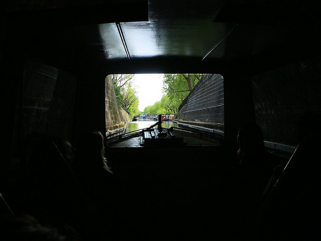 In battello lungo il regents canal