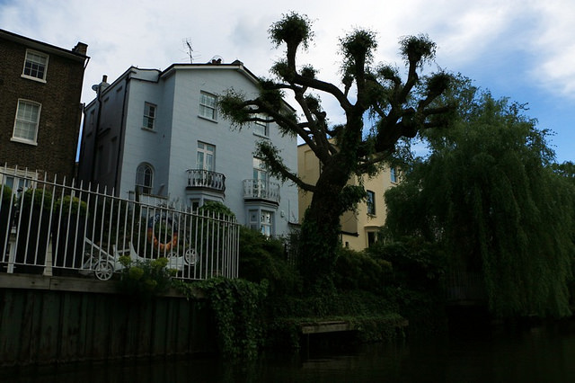 In battello lungo il regents canal