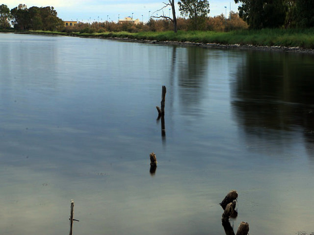 Lazio: il lago di Fogliano